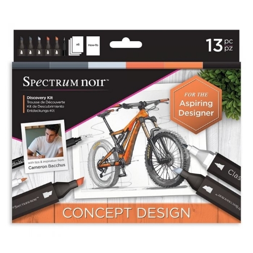 Picture of Spectrum Noir Discovery Kit Σετ Εκμάθησης με Μαρκαδόρους - Concept Design