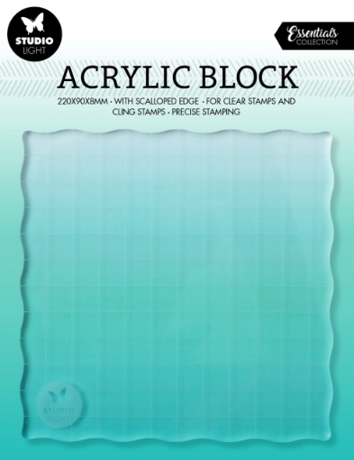 Picture of Studio Light Ακρυλική Βάση για Σφραγίδες 120x120mm