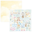 Picture of Studio Light Ultimate Scrap Collection Μπλοκ Scrapbooking Διπλής Όψης 12Χ12 - Baby