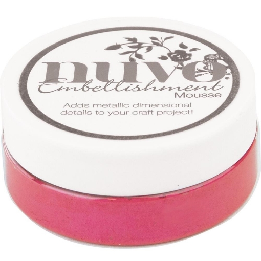 Picture of Nuvo Embellishment Mousse - Pink Flambe