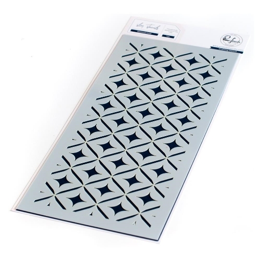 Picture of Pinkfresh Studio Slimline Στένσιλ 4"X9" - Diamond Motif