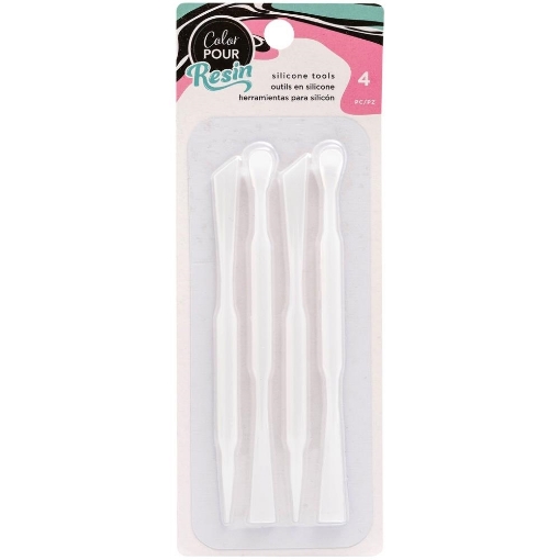 Picture of American Crafts Color Pour Resin Silicone Tools | Silicone Tools for Resin, 4pcs