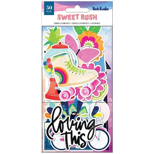 Picture of Vicki Boutin Διακοσμητικά Cardstock Die-Cuts - Sweet Rush, Icons