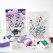 Picture of Pinkfresh Studio Layering Stencils | Σετ Στένσιλ με Floral Σχέδιο - Enchanting Meadows, 5 τεμ.