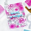 Picture of Pinkfresh Studio Layering Stencils | Σετ Στένσιλ με Παιώνιες - Peony Print, 2 τεμ.