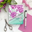 Picture of Pinkfresh Studio Layering Stencils | Σετ Στένσιλ με Παιώνιες - Peony Print, 2 τεμ.