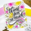 Picture of Pinkfresh Studio Layering Stencils | Σετ Στένσιλ με Παιώνιες - Peony Print, 2 τεμ.