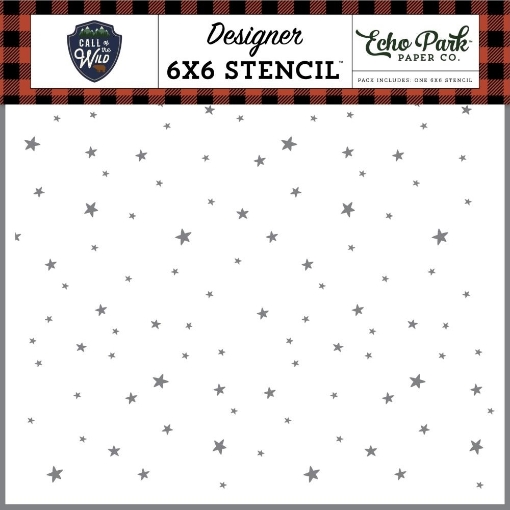 Picture of Echo Park  Στένσιλ 6"X6" - Call of the Wild, Starry Sky