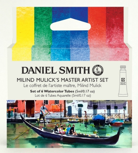 Picture of Daniel Smith Milind Mulick Master Artist Watercolor Set DS285610440 – Artist Σετ Ακουαρέλας, 6 Χρώματα