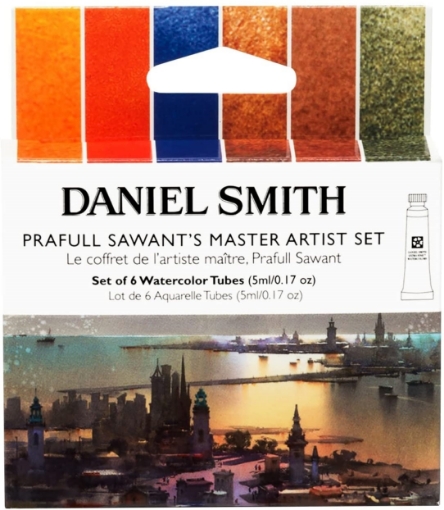Picture of Daniel Smith Prafull Sawant Master Artist Watercolor Set DS285610389 – Artist Σετ Ακουαρέλας, 6 Χρώματα