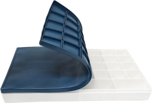 Picture of  Πλαστική Παλέτα Σε Κουτί Με Εύκαμπτο Καπάκι Σιλικόνης - 36 Θήκες