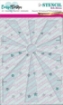 Picture of CarlijnDesign A6 Στένσιλ - Sunburst, Ηλιαχτίδες,  Σετ 2τμχ