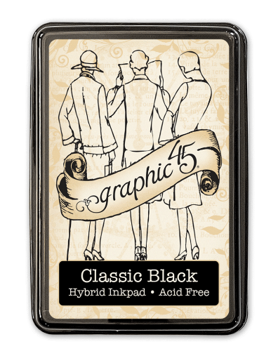 Picture of Graphic 45 Hybrid Inkpad - Υβριδικό Μελάνι  Classic Black 
