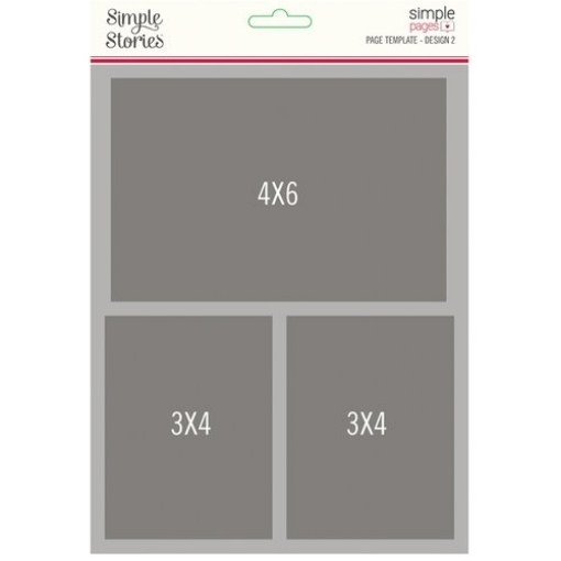 Picture of Simple Stories Simple Pages Page Template - Design 2