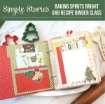 Picture of Simple Stories Συλλογή Χαρτιών Scrapbooking Διπλής Όψης 12"X12" - Baking Spirits Bright 