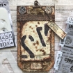 Picture of Stampers Anonymous Tim Holtz Element Stencils | Σετ Στένσιλ – Freight (12τεμ.)