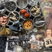 Picture of Tim Holtz Idea-Ology - Διακοσμητικές Πέρλες, Halloween Droplets