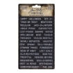 Picture of Tim Holtz Idea-Ology - Αυτοκόλλητες Ετικέτες, Halloween Sentiments