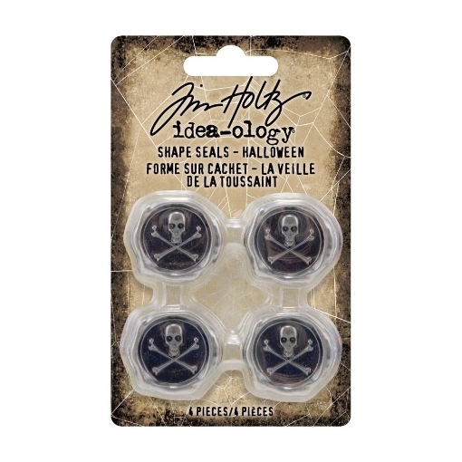 Picture of Tim Holtz Idea-Ology - Μεταλλικά Διακοσμητικά Στοιχεία, Halloween Shape Seals 