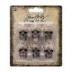 Picture of Tim Holtz Idea-Ology Resin Skulls Διακοσμητικά Κρανία - Halloween, 6 τεμ. 