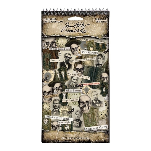 Picture of Tim Holtz Idea-Ology - Μπλοκ Αυτοκόλλητων, Halloween Curiosities
