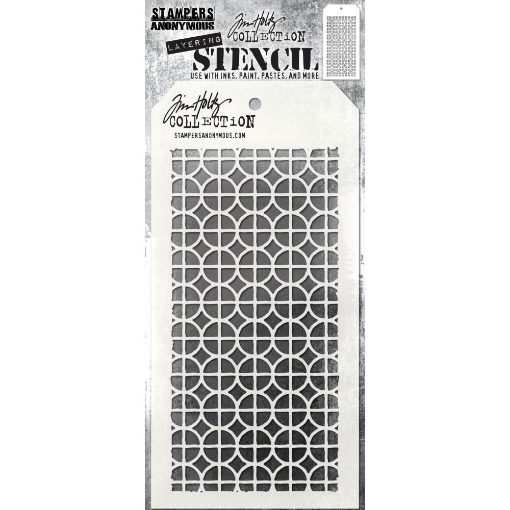 Picture of Stampers Anonymous Tim Holtz Layering Stencil 4"x8.5" | Στένσιλ – Focus 