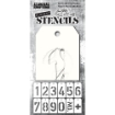 Picture of Stampers Anonymous Tim Holtz Element Stencils | Σετ Στένσιλ – Freight (12τεμ.)