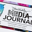 Picture of Dina Wakley Media White Journal | Art Journal with 36 Pages of 100% Cotton Rag Paper - 6" x 6"