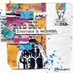 Picture of Dina Wakley Media White Journal | Art Journal with 36 Pages of 100% Cotton Rag Paper - 6" x 6"