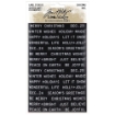 Picture of Tim Holtz Idea-Ology - Αυτοκόλλητες Ετικέτες, Christmas Sentiments