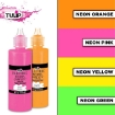 Picture of Tulip Dye Kit Σετ Βαφής για Ύφασμα - Electric Neons, 17τεμ