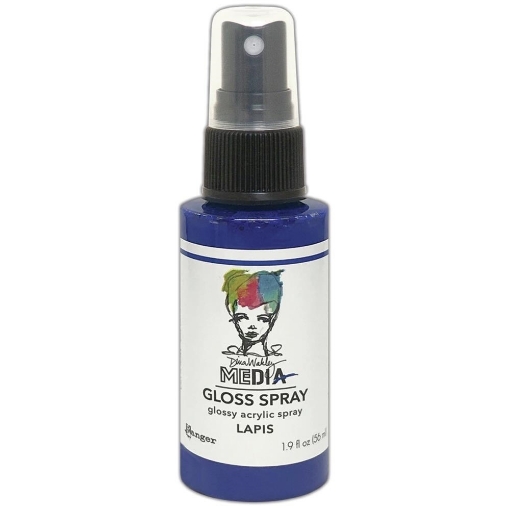 Picture of Dina Wakley Media Gloss Sprays | Ακρυλικό Χρώμα σε Σπρέι με Gloss Φινίρισμα, Lapis