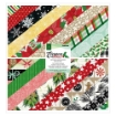 Picture of American Crafts Vicki Boutin Double-Sided Paper Pad Μπλοκ Scrapbooking Διπλής Όψης 12'' x 12'' -  Evergreen & Holly