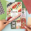 Picture of American Crafts Vicki Boutin Double-Sided Paper Pad Μπλοκ Scrapbooking Διπλής Όψης 6'' x 8'' -  Evergreen & Holly