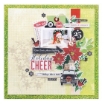 Picture of American Crafts Vicki Boutin Puffy Stickers | Puffy Αυτοκόλλητα - Evergreen & Holly