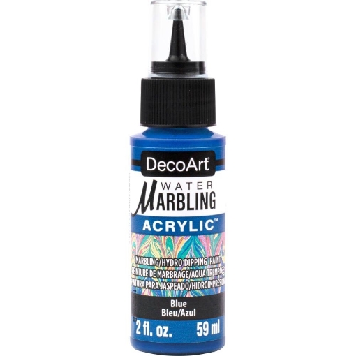 Picture of DecoArt Water Marbling Paint – Χρώμα Μαρμαρογραφίας, Blue 59ml