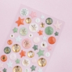 Picture of Crate Paper Enamel Dots Αυτοκόλλητες Πέρλες - Mittens & Mistletoe, 62τεμ.