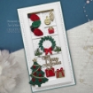 Picture of Creative Expressions Craft Μήτρες Κοπής Από την Sue Wilson - Slimline Christmas Accessories, 14τεμ.