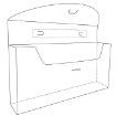 Picture of Totally Tiffany Template Storage Box  - Κουτί Αποθήκευσης 13'' x 6.5'' 
