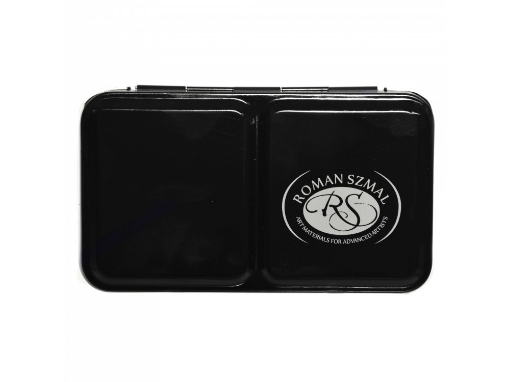 Picture of Roman Szmal Aquarius Μεταλλική Παλέτα για Χρώματα Ακουαρέλας 12 Θέσεων - Black