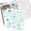 Picture of Polkadoodles Creative Στένσιλ 6"x6" - Beautiful Snowflake