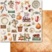 Picture of Memory Place Kawaii Μπλοκ Scrapbooking Διπλής Όψης 6''x6'' - Fall Is In The Air