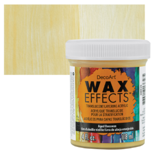 Picture of DecoArt WaxEffects Acrylics 4oz - Aged Beeswax