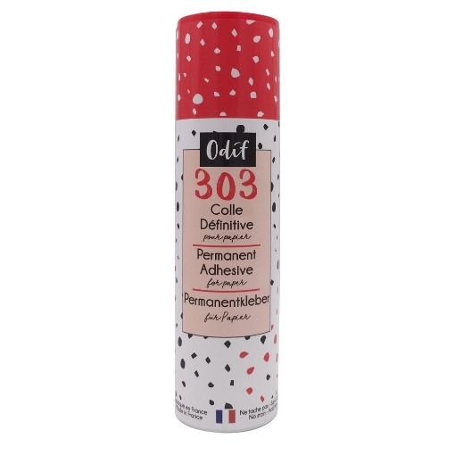 Picture of Odif Permanent Adhesive 303 - Κόλλα σε Σπρέι, Μόνιμη, 250ml
