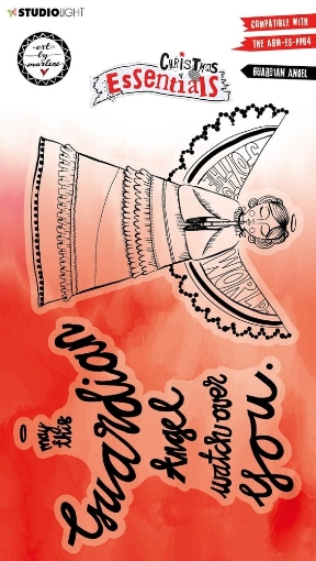 Picture of Studio Light Art By Marlene Christmas Essentials Διάφανες Σφραγίδες Σετ - Guardian Angel, 2τεμ