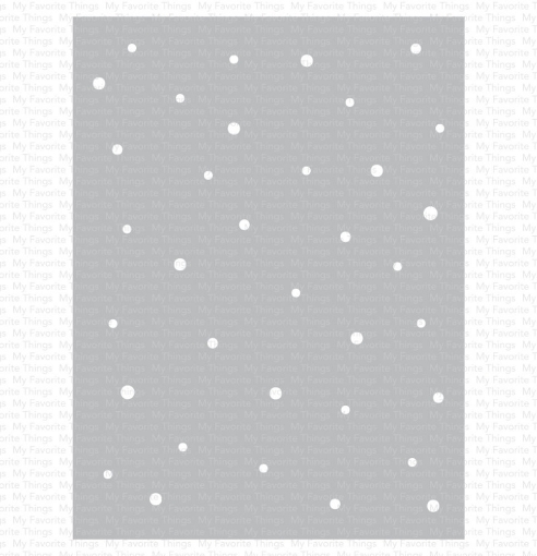 Picture of My Favorite Things Στένσιλ - First Snowfall