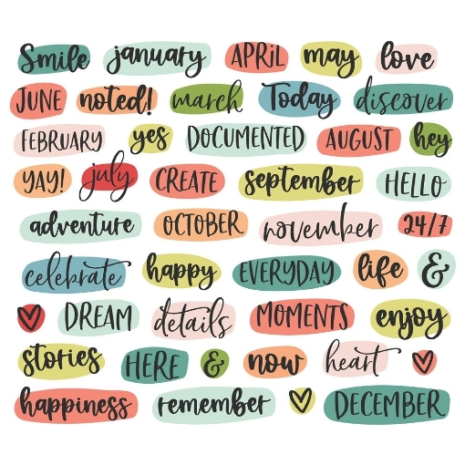 Picture of Simple Stories Διακοσμητικά Die Cuts - Life Captured, Title Bits 