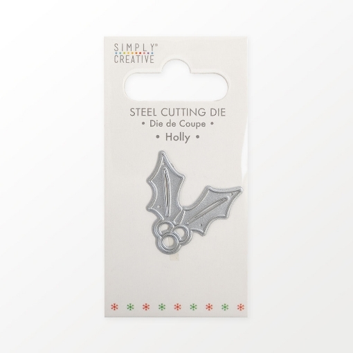 Picture of Simply Creative Ατσάλινη Μήτρα Κοπής - Holly Christmas 