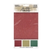 Picture of Tim Holtz Idea-Ology Adhesive Deco Sheets Αυτοκόλλητα Μονόχρωμα Χαρτιά 4"X6" - Christmas, 12τεμ.