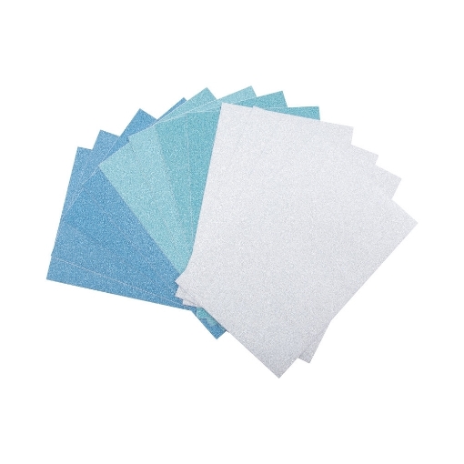 Picture of Tim Holtz Idea-Ology Adhesive Deco Sheets Αυτοκόλλητα Μονόχρωμα Χαρτιά 4"X6" - Winter, 12τεμ.